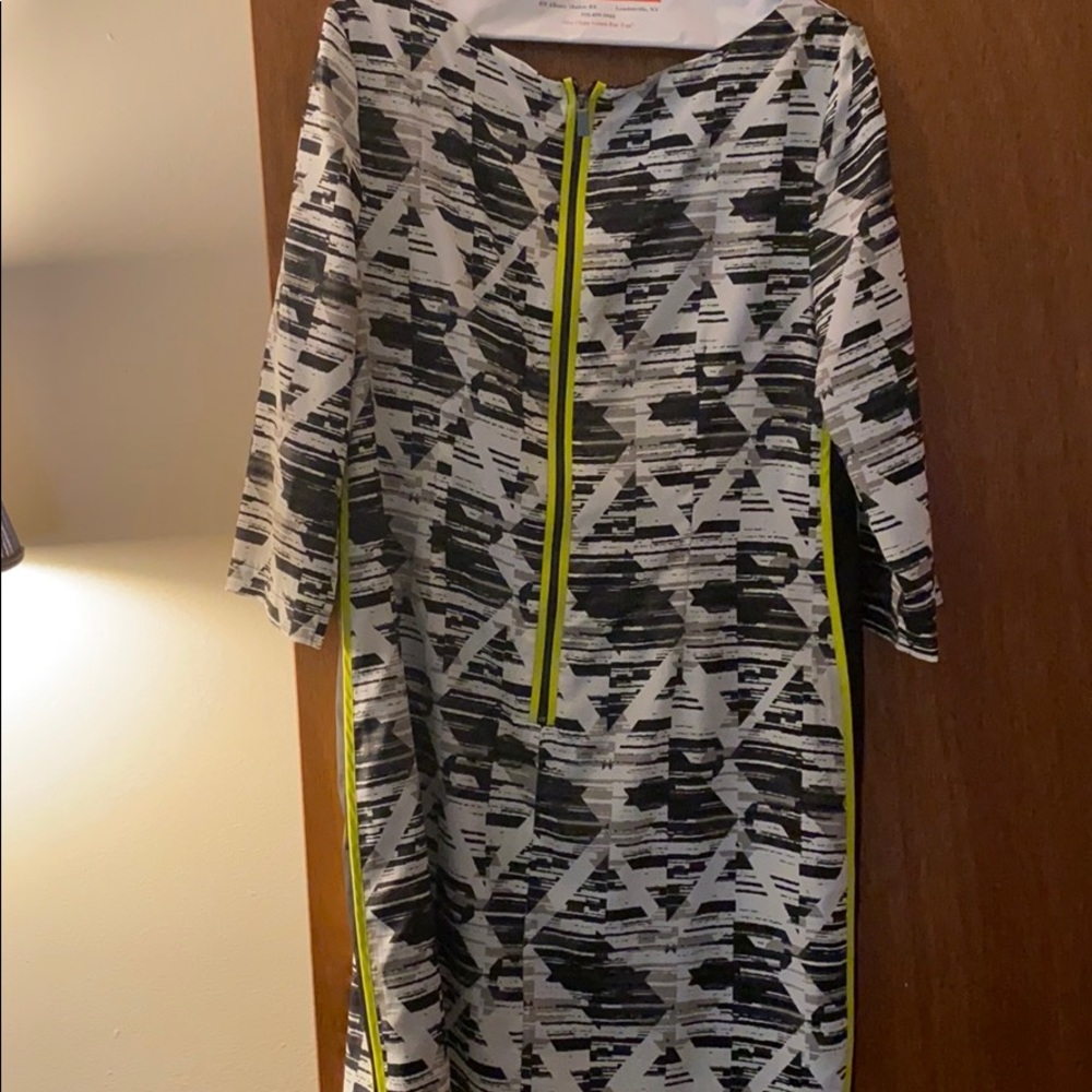 Vince Camuto color block dress